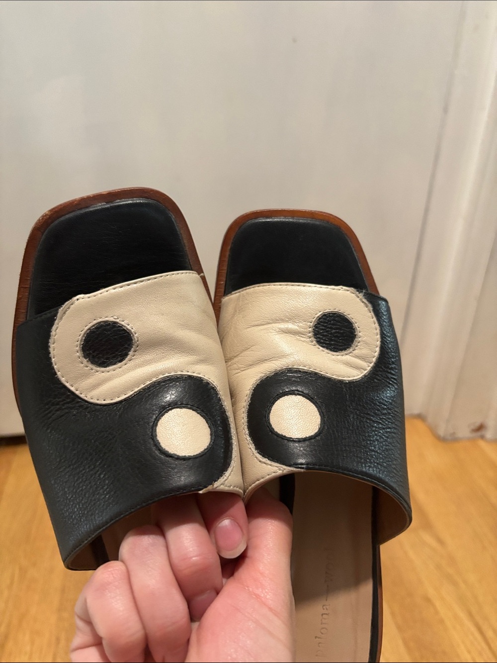 PALOMA WOOL balance yin yang heeled mules - Picture 7 of 9